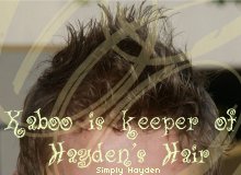 I own Hayden's hair!